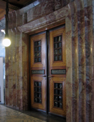 Door opposite the Reading Room door